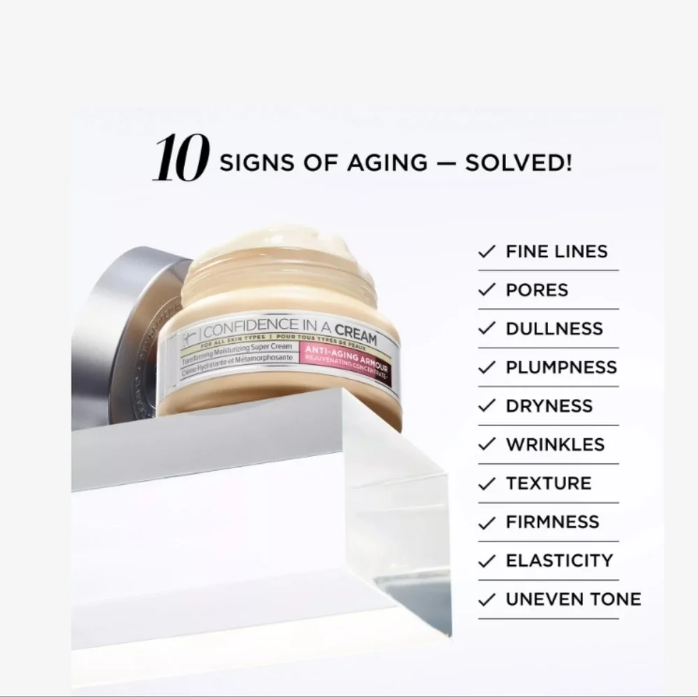 IT Cosmetics Confidence in a Cream Transforming Anti-Aging Super Moisture Cream - Picture 5 of 7